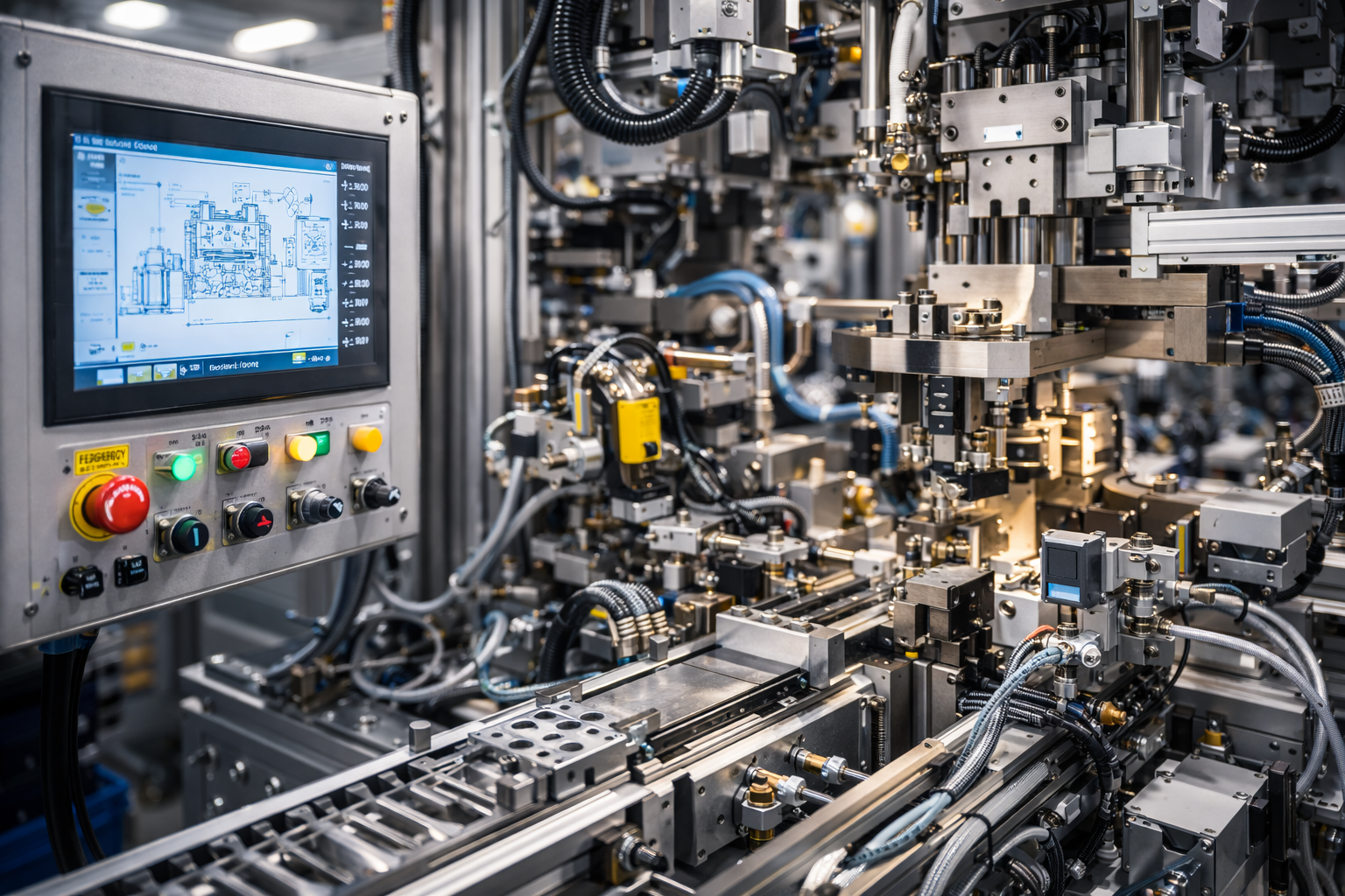 Steuerungsbau – Schaltschrank und Maschinensteuerung bei Evotec GmbH